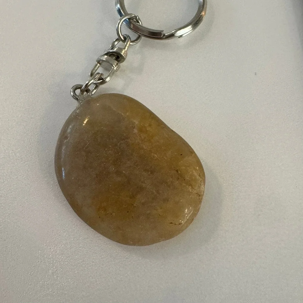 Inspirational Stone Keychain Balance‎ Zen Meditation Gift